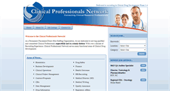 Desktop Screenshot of clinprosnet.com